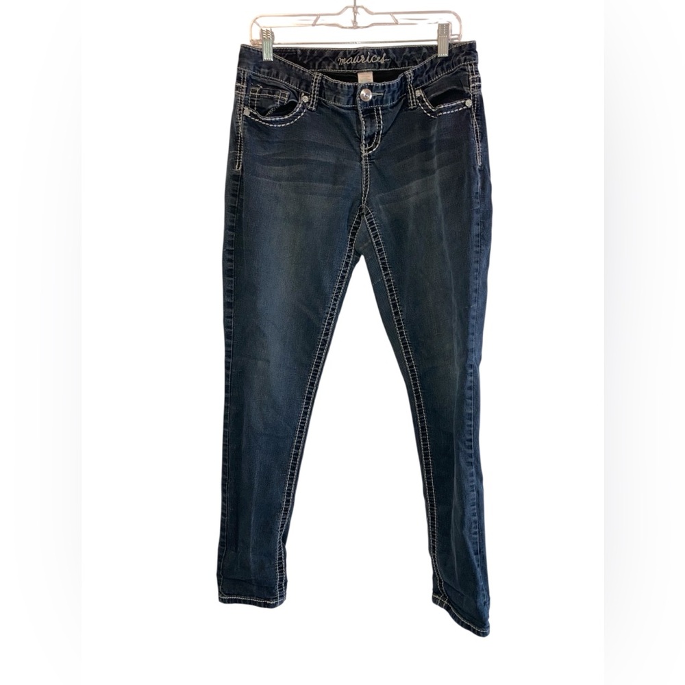 Maurice’s large western style skinny jeans